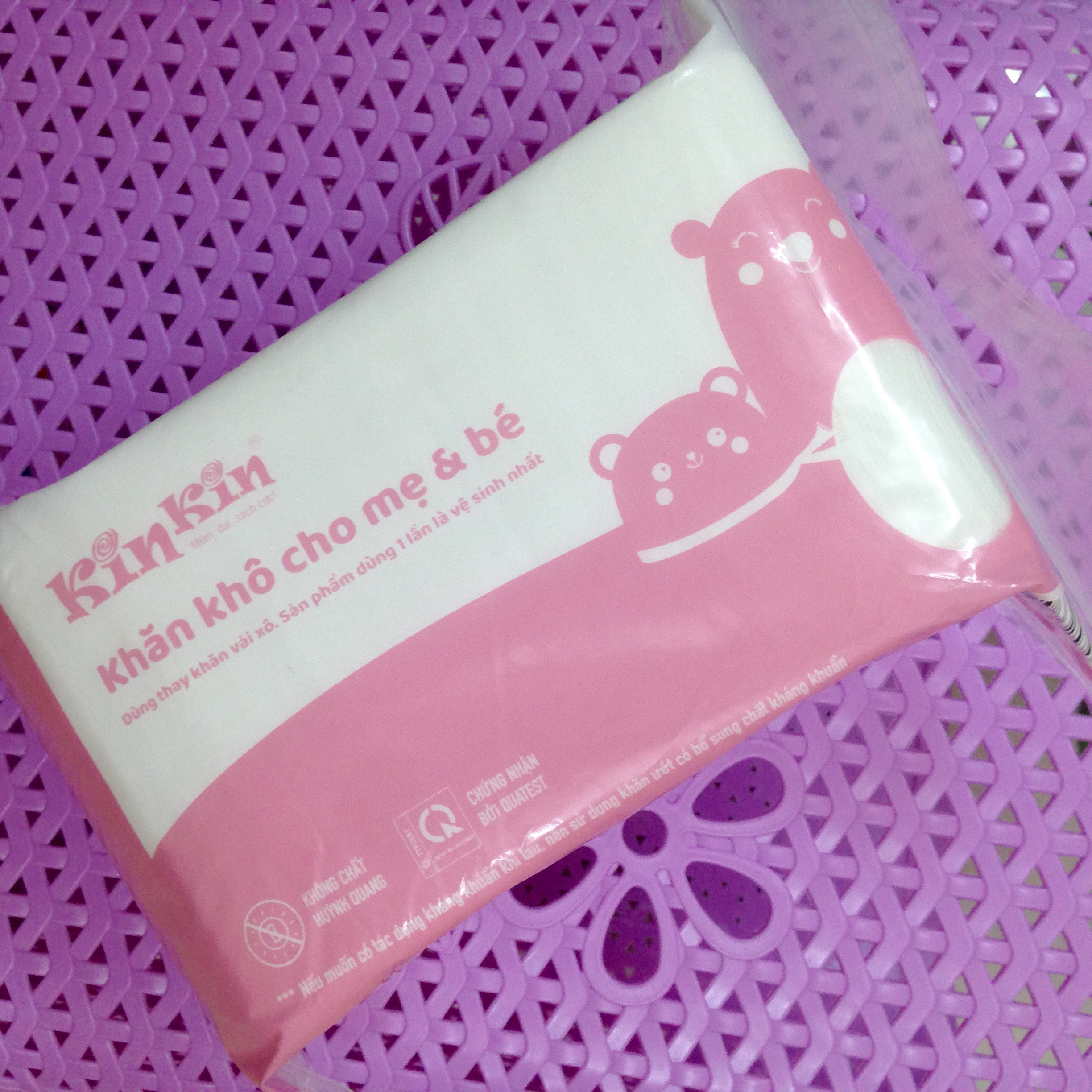 Khăn vải khô đa năng cho mẹ và bé 300gr