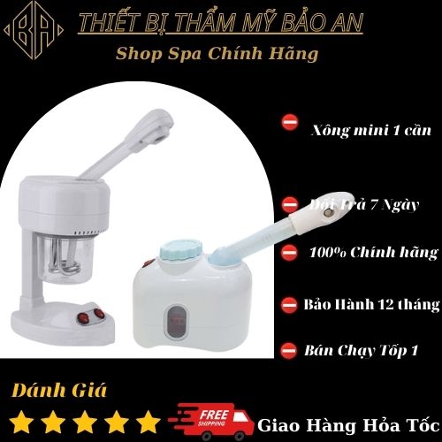 Xông mini DT-03 | máy xông mặt mini kingdom care K33S vv
