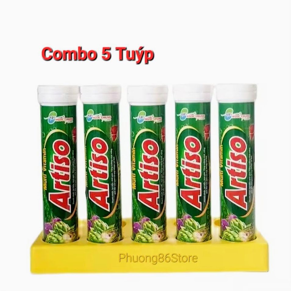 Viên sủi mát gan actiso râu ngô rau má giúp giải độc gan lợi tiểu thanh nhiệt mát gan tăng cường chức năng gan – tuýp 20 viên