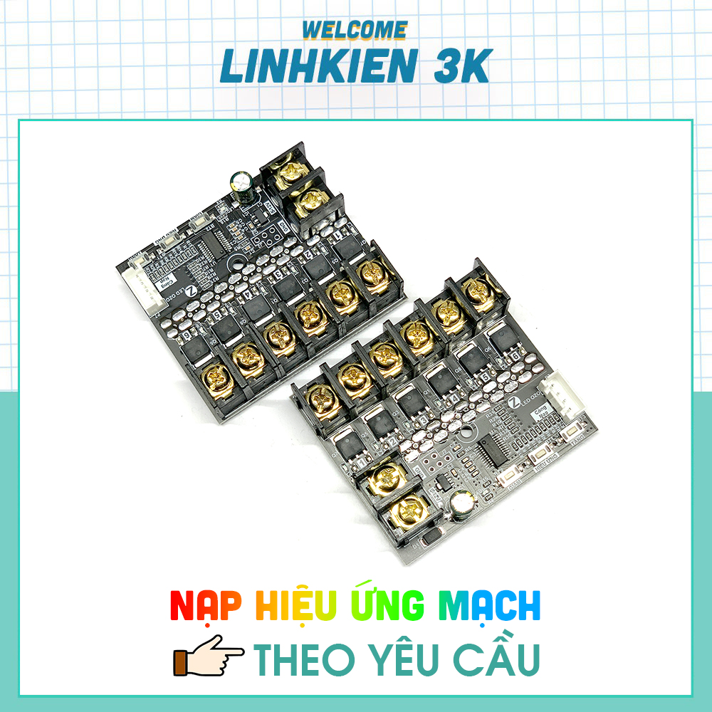 Mạch led vẫy ozo 6 kênh 30a, điều khiển led vẫy, led đơn sắc