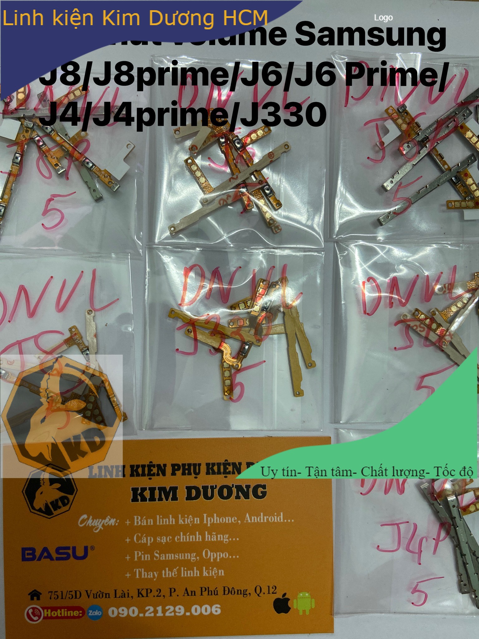 [HCM]Cáp nút tăng giảm âm lượng ( Volume)  Samsung Galaxy J330/ J3 Pro, J4/ J4 plus, J6/ J6 plus, J8/ J8 Plus