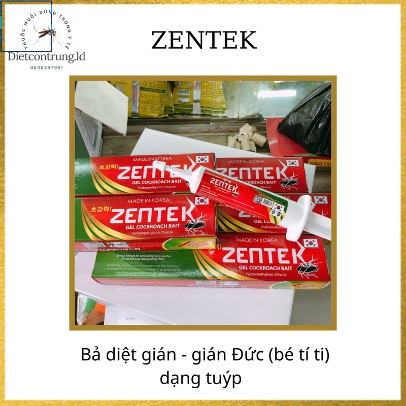 Bả diệt gián đức zentek - korea .