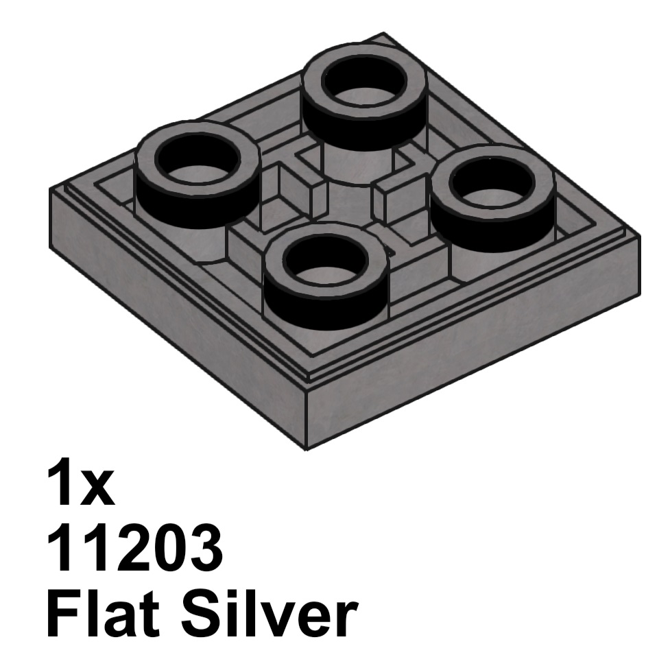 Combo 5 cái phụ kiện moc lego mã 11203