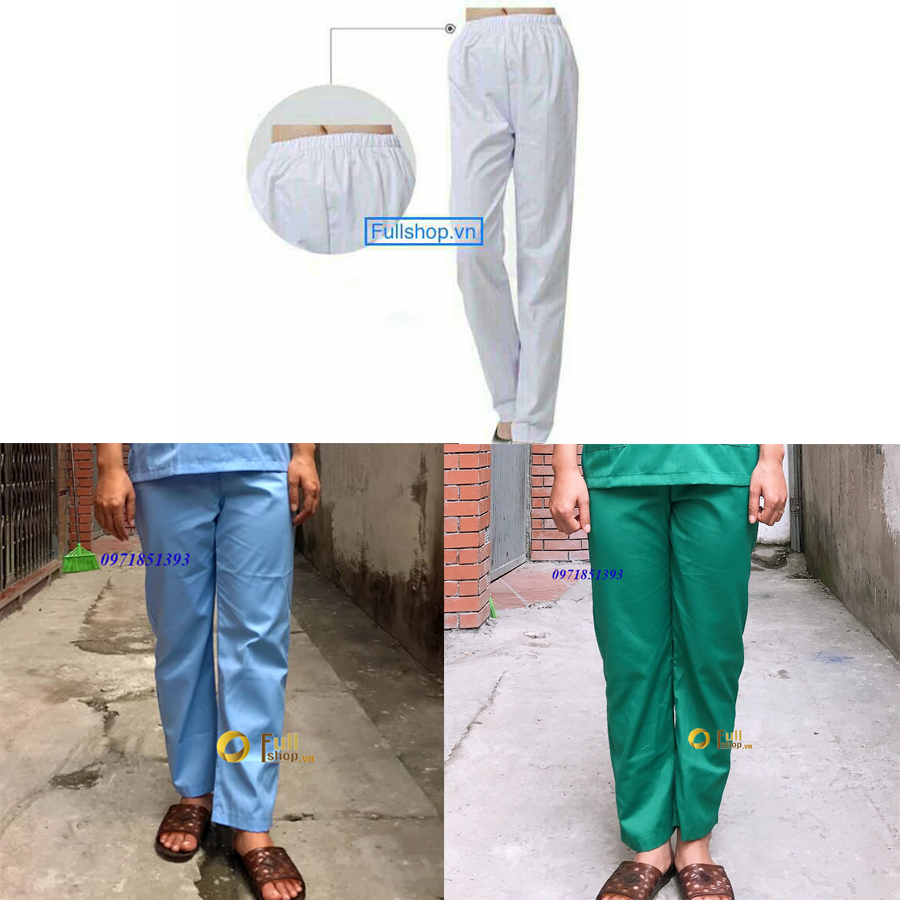 Quần blouse nam nữ các màu