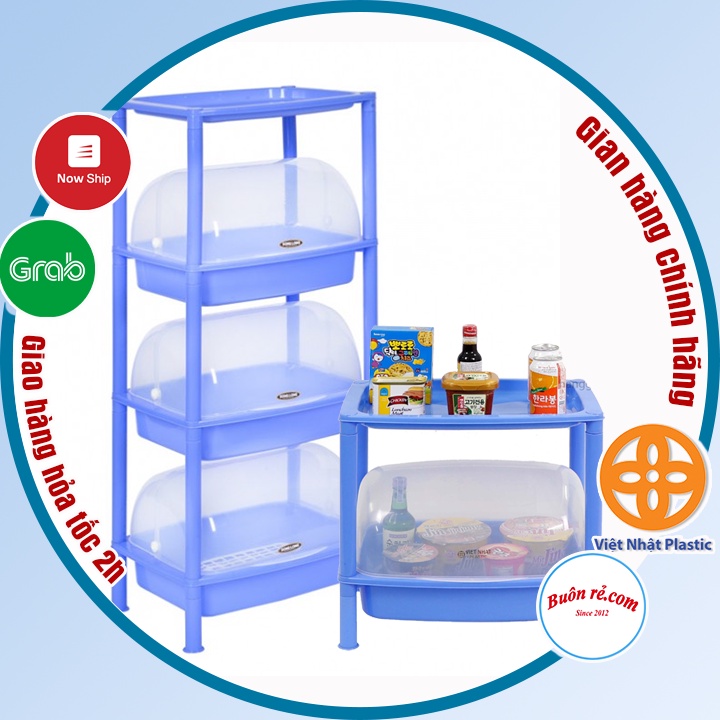 Kệ úp chén, bát có nắp đậy Việt Nhật (MS: 5552) – Chạn bát có nắp nhiều tầng tiện dụng Buôn