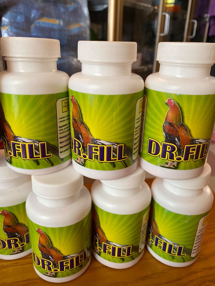 [HCM]Kích Nhanh Ra Lông Cho Gà Đá DR FILL Hủ 50 viên