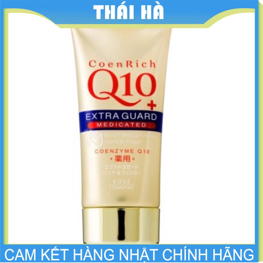 Kem dưỡng da tay kose q10 extra guard nhật bản