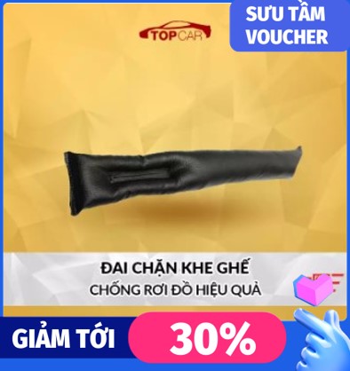 ⚡️ 50k - Toàn quốc⚡️[SALE KHỦNG] Combo 2 Cái Đai Da Chặn Khe Ghế Và Hộp Số Ô Tô TI 238 Chống Rơi Đồ Xuống Gầm Xe