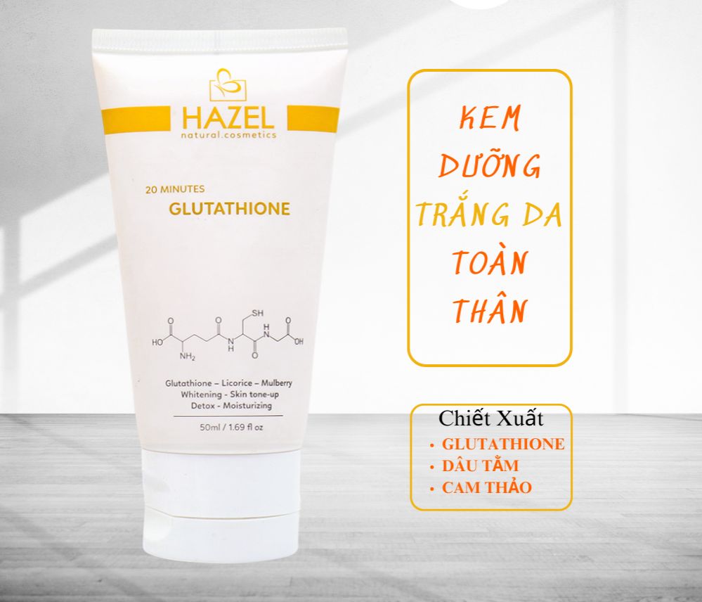 KEM Ủ TRẮNG DA BODY 20 MINUTES GLUTATHIONE