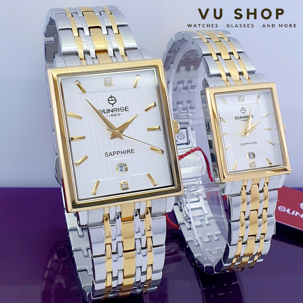 Đồng hồ đôi Sunrise 1190SA Chính hãng