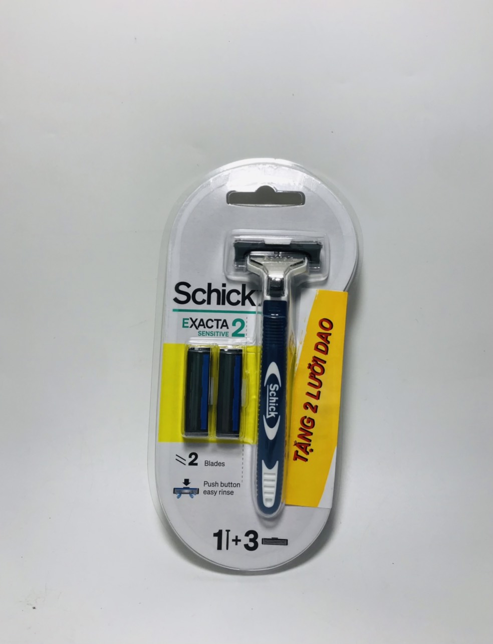 Dao cạo râu lưỡi kép Schick Exacta 2 System