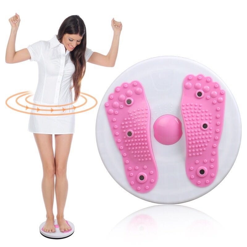 Dụng cụ tập thể dục xoắn eo bàn chân/ dụng cụ xoay eo/ thiết bị tập thể dục xoắn eo twist massage chân/ đĩa xoay eo tập thể dục/ waist twisting disc