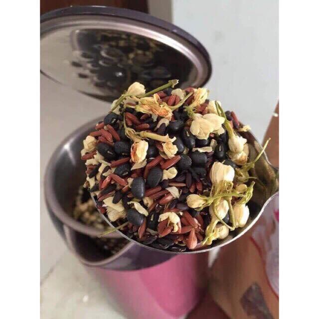 Trà gạo lức đậu đen hoa nhài 1kg