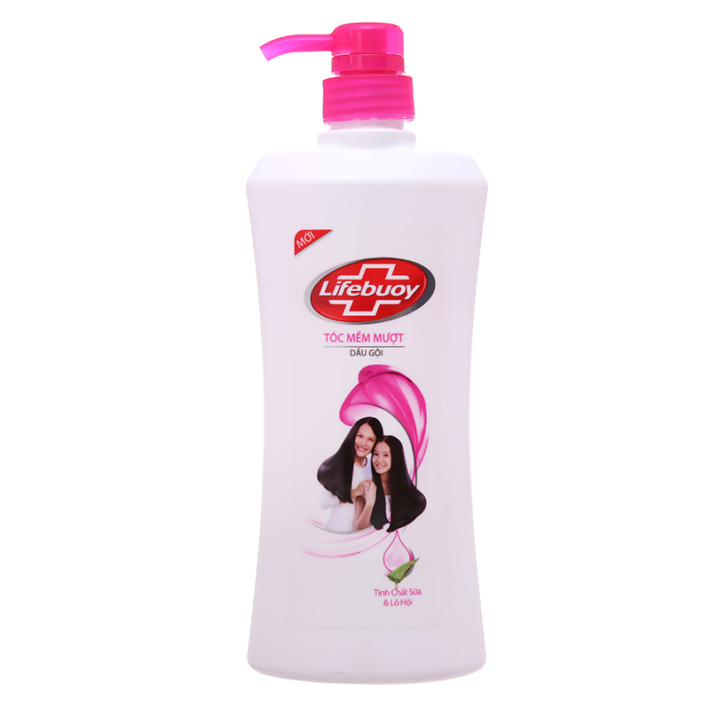 Dầu gội Lifebuoy tóc mềm mượt chai 640g làm sạch tóc lấy đi mồ hôi bụi bẩn và vi khuẩn làm tóc trở nên óng ả mượt mà đầy sức sống
