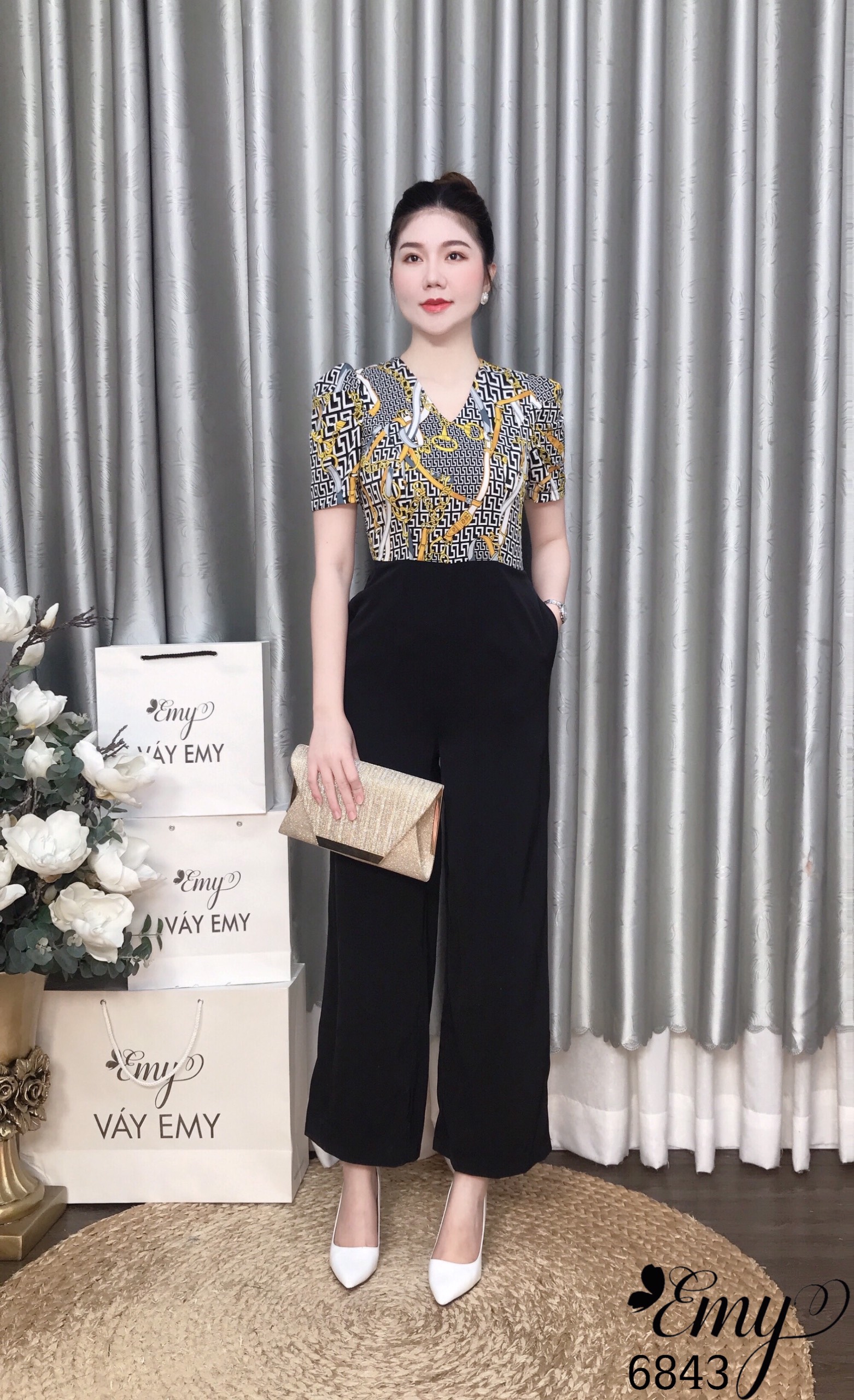 Emy em6843 jum phối cổ v