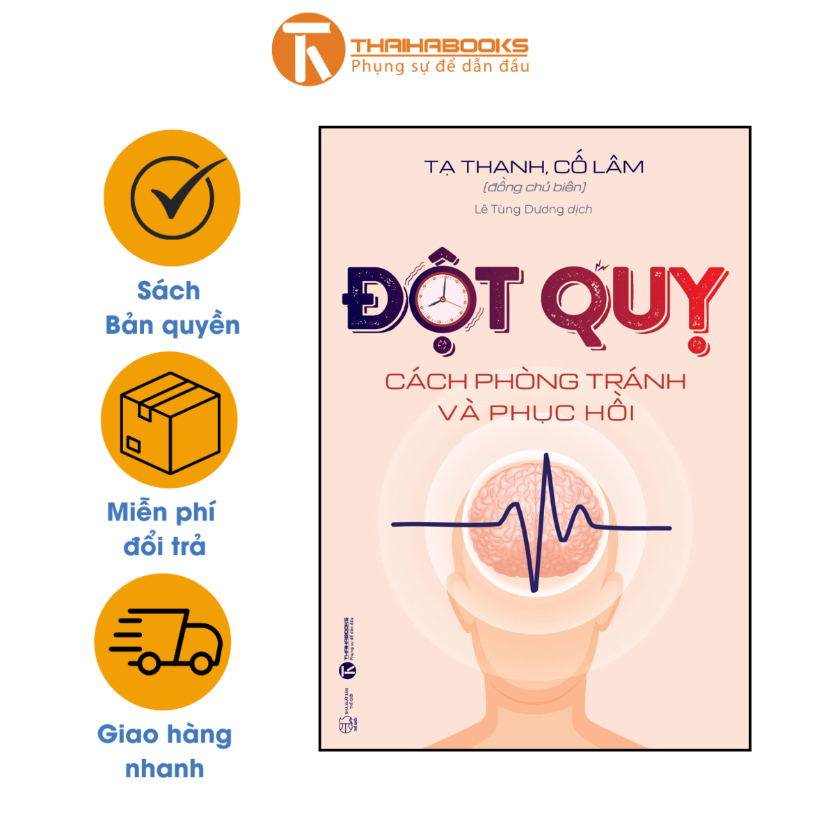 Sách - Đột quỵ: Cách phòng tránh và phục hồi