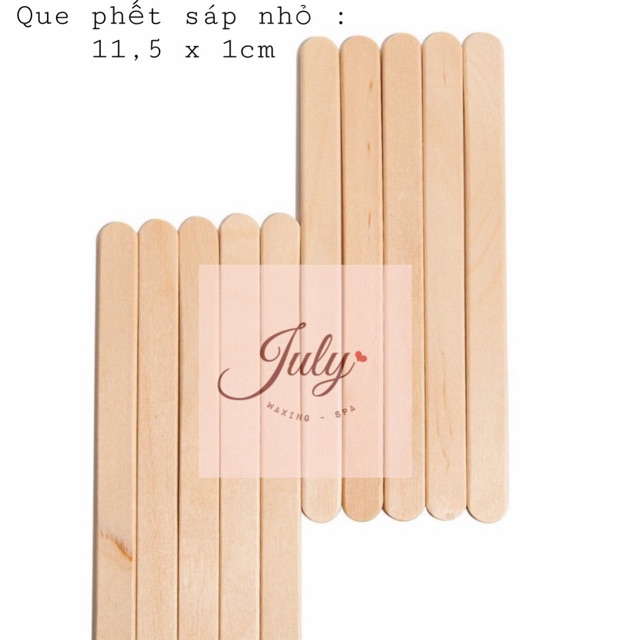 Que kem que gỗ Waxing nhỏ