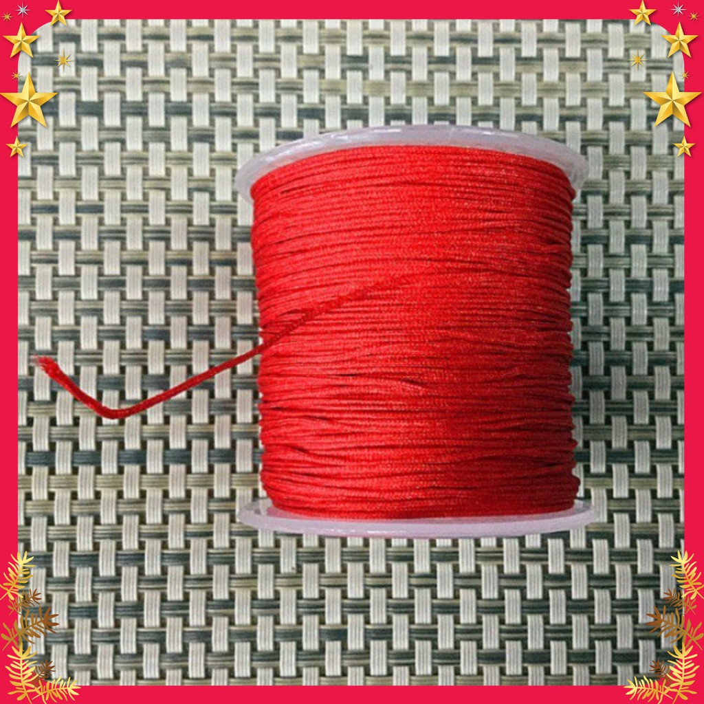 Dây Dù 0.8-1Mm Thích Hợp Đan Vòng Đá Phong Thủy ( Bó 10M )