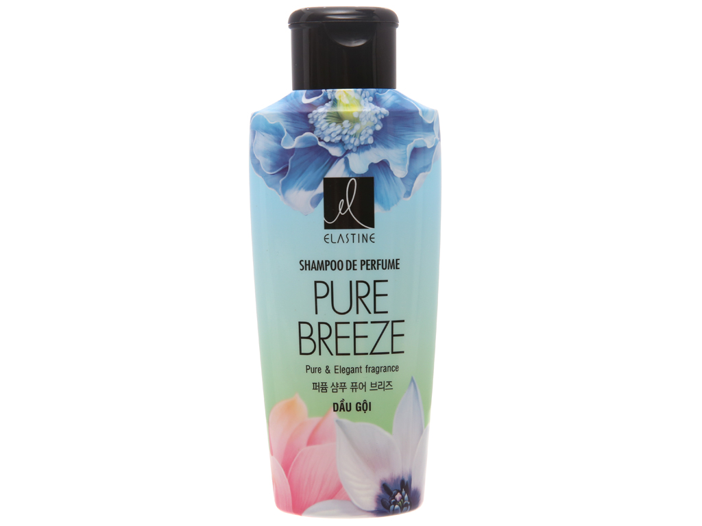 Dầu gội -xả hương nước hoa Elastine Pure Breeze óng mượt chắc khoẻ 170ml