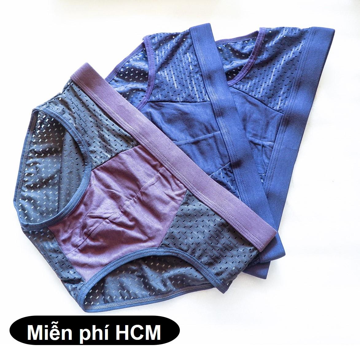 Sunzin.HCM miễn phí   99k - Combo 3 Quần SỊP CHÉO NAM CÓ LỖ quần sịp TAM GIÁC vải cotton - Hàng Xuất Nhật / Quần sì nam / quần lót nam / quần boxer nam / Sịp mens