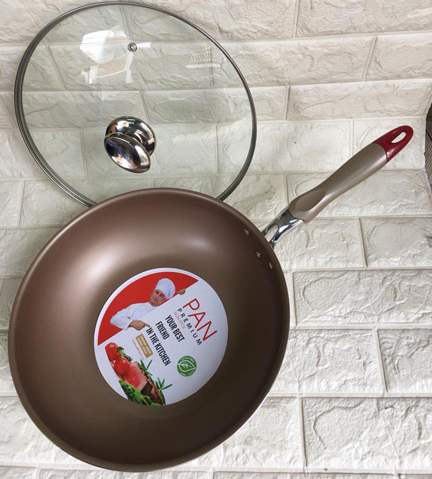 Chảo chống dính sâu lòng elmich dùng từ helen size 28cm elmich 1164