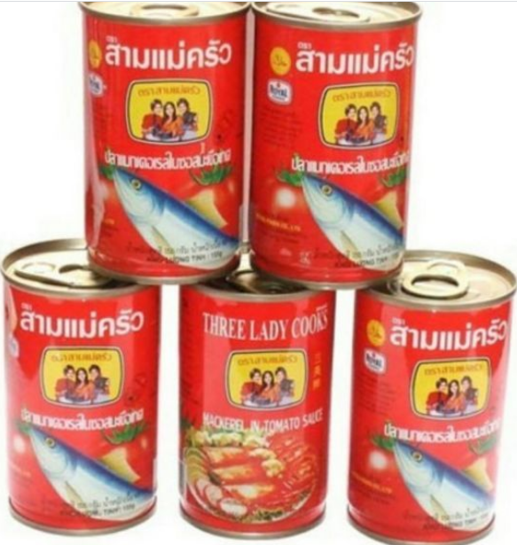 Combo 4 hộp cá 3 cô gái 155g