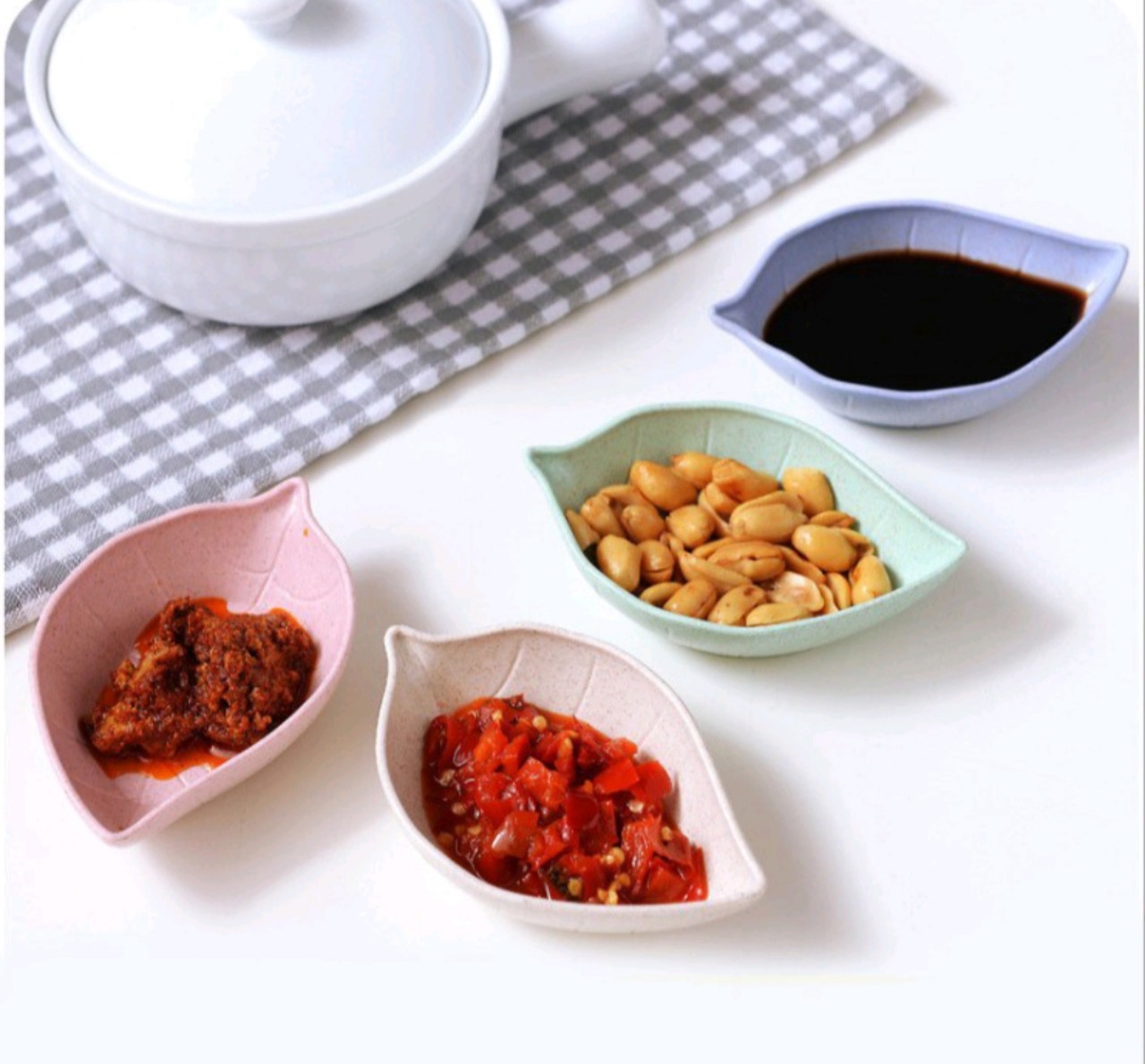Bát ăn dặm lúa mạch kiểu nhật cho bé; chén/tô ăn dặm cho bé, đồ decor hh07