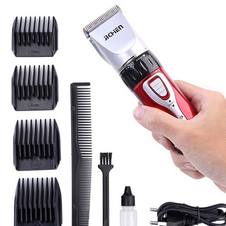 Tông đơ cắt tóc Jichen 0817, Tông Đơ Cắt Tóc Cho Cả Gia Đình,Lưỡi Cắt Sắc Bén Siêu Bền. An Toàn Cho Da Dầu. Cách Sử Dụng Dễ Dàng.Dung Lượng Pin Lớn,Sử Dụng Được Thật Lâu.