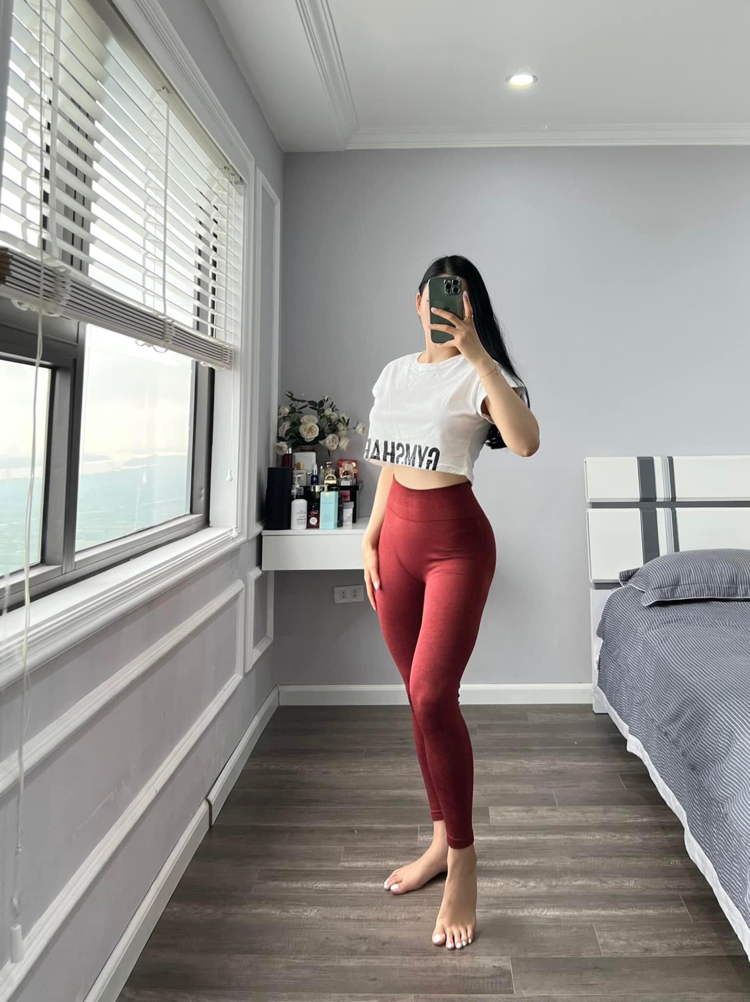 Áo cropt gymshark cotton 100%