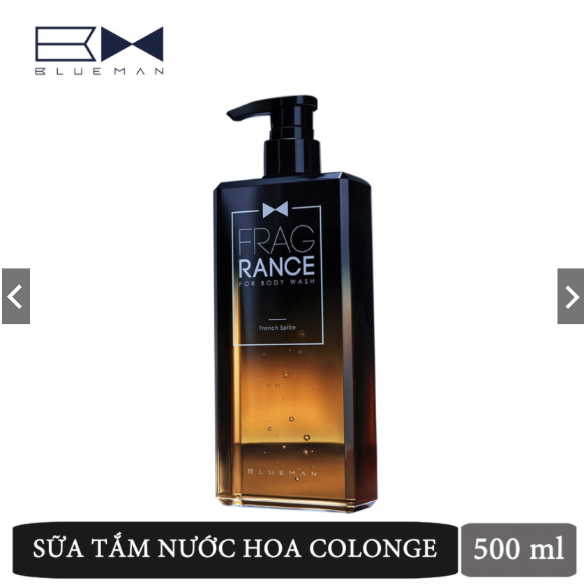 Sữa Tắm Nam Siêu Thơm BLUEMAN Hương Gỗ Quyến Rũ Sang Trọng