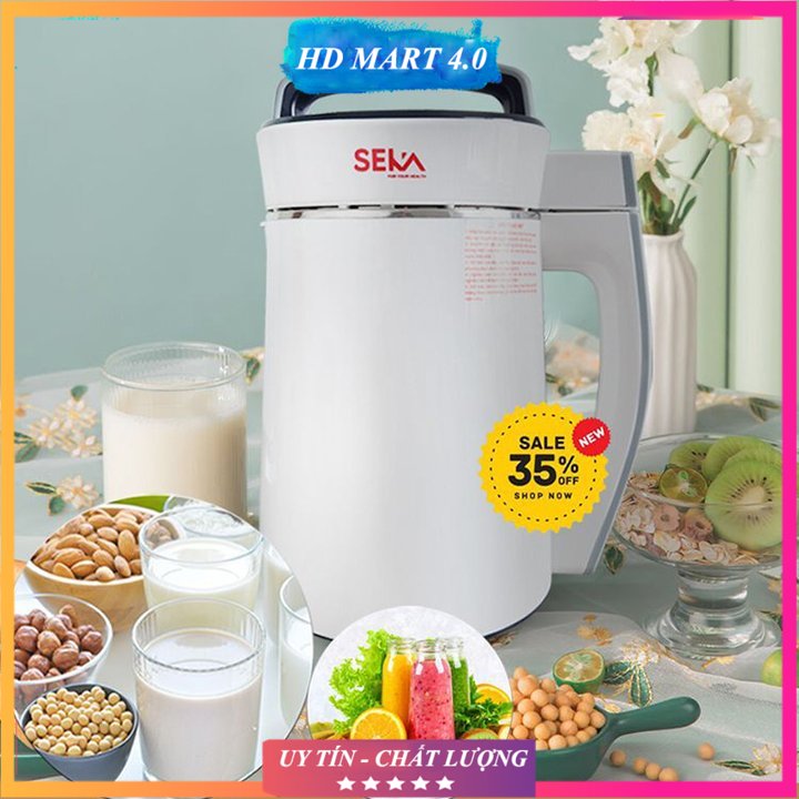 Máy xay sữa hạt, máy sữa hạt, máy nấu sữa hạt đa năng, máy làm sữa hạt đa năng SEKA LN - D28 cao cấp - máy xay nấu đa năng - Bảo hành 12 tháng