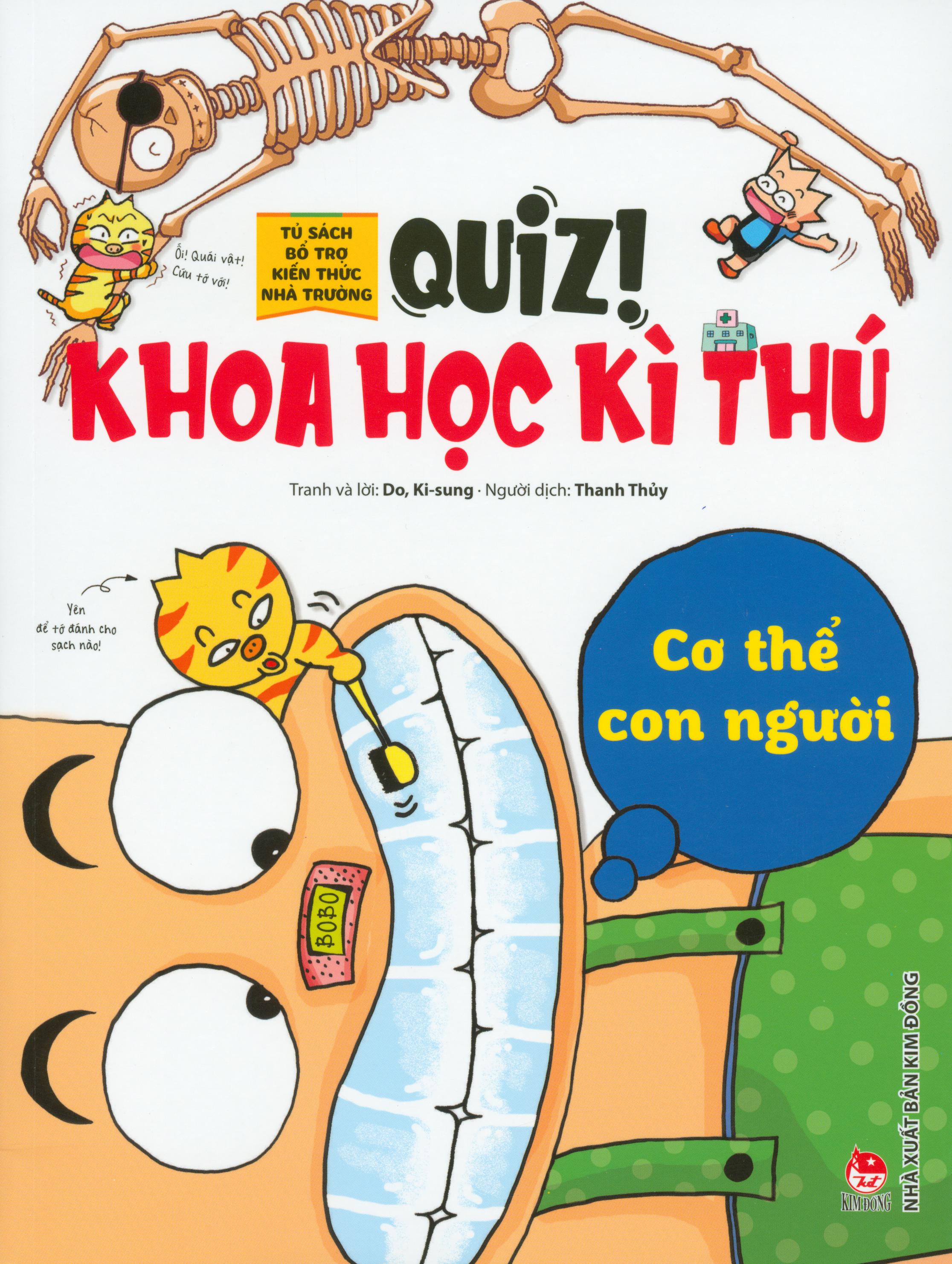 Quiz! khoa học kì thú: cơ thể con người
