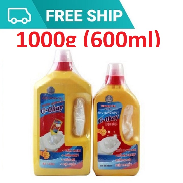 Chất thông cầu cống siêu mạnh g-okay 1000gr công nghệ thái lan-600ml