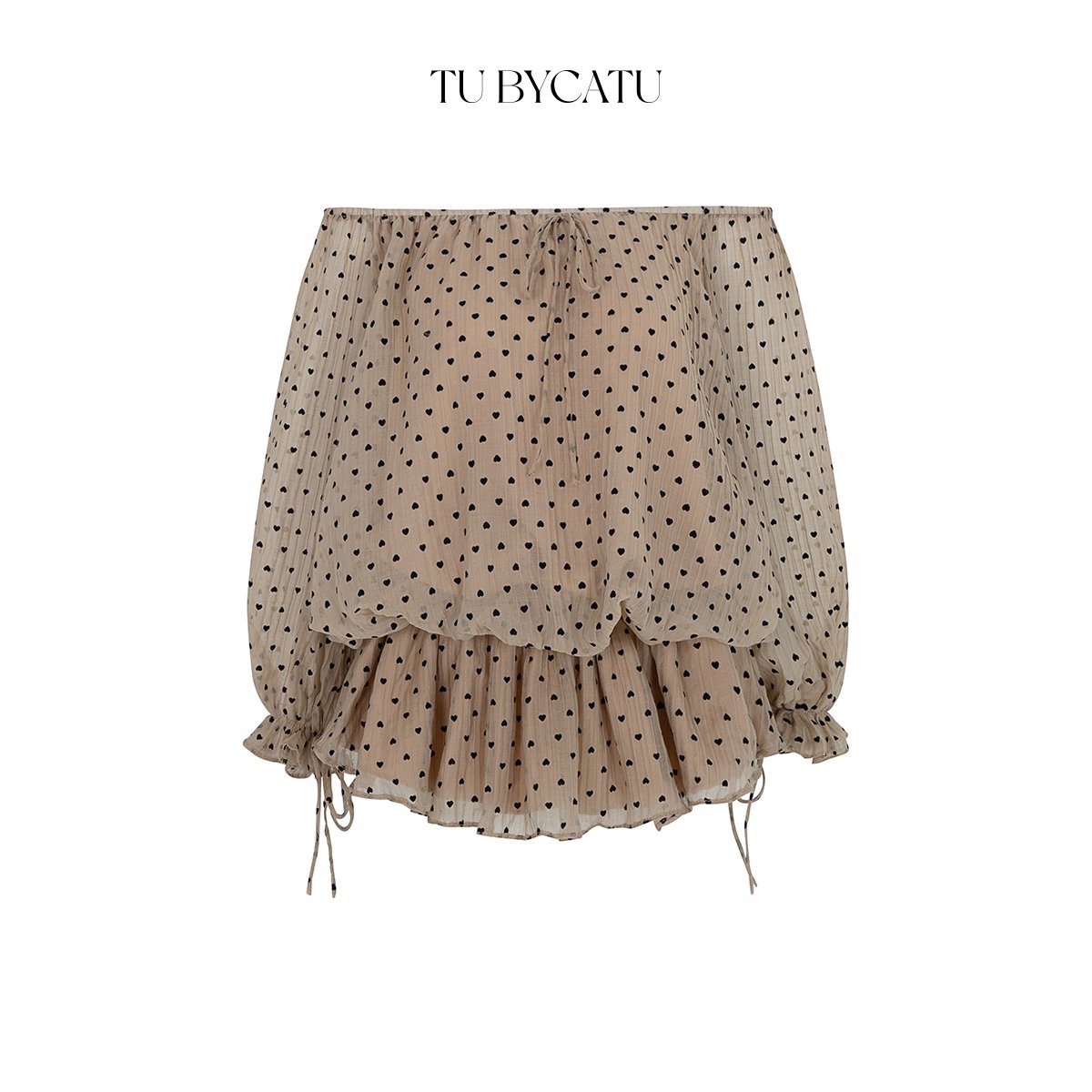 Tubycatu | đầm brown heart