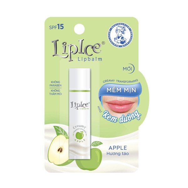 Son dưỡng môi Lipice Lipbalm Apple - hương táo, cam kết hàng đúng mô tả, chất lượng đảm bảo an toàn đến sức khỏe người sử dụng, đa dạng mẫu mã, màu sắc, kích cỡ