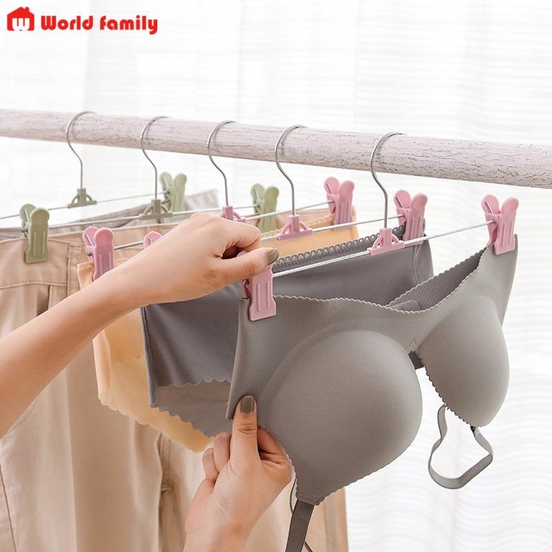 Móc kẹp quần chống trượt, kẹp quần áo tránh gió thổi bay