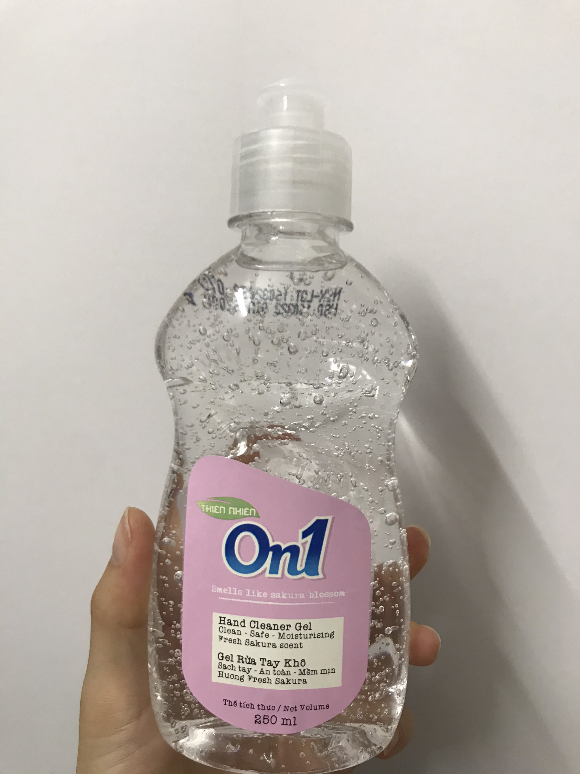 Gel rửa tay khô on1 -250ml - sát khuẩn 99.99% - sp công ty lix