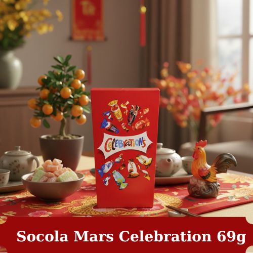 TẾT KẸO SOCOLA SỮA HỖN HỢP MARS CELEBRATION MINI 69GR- 02341