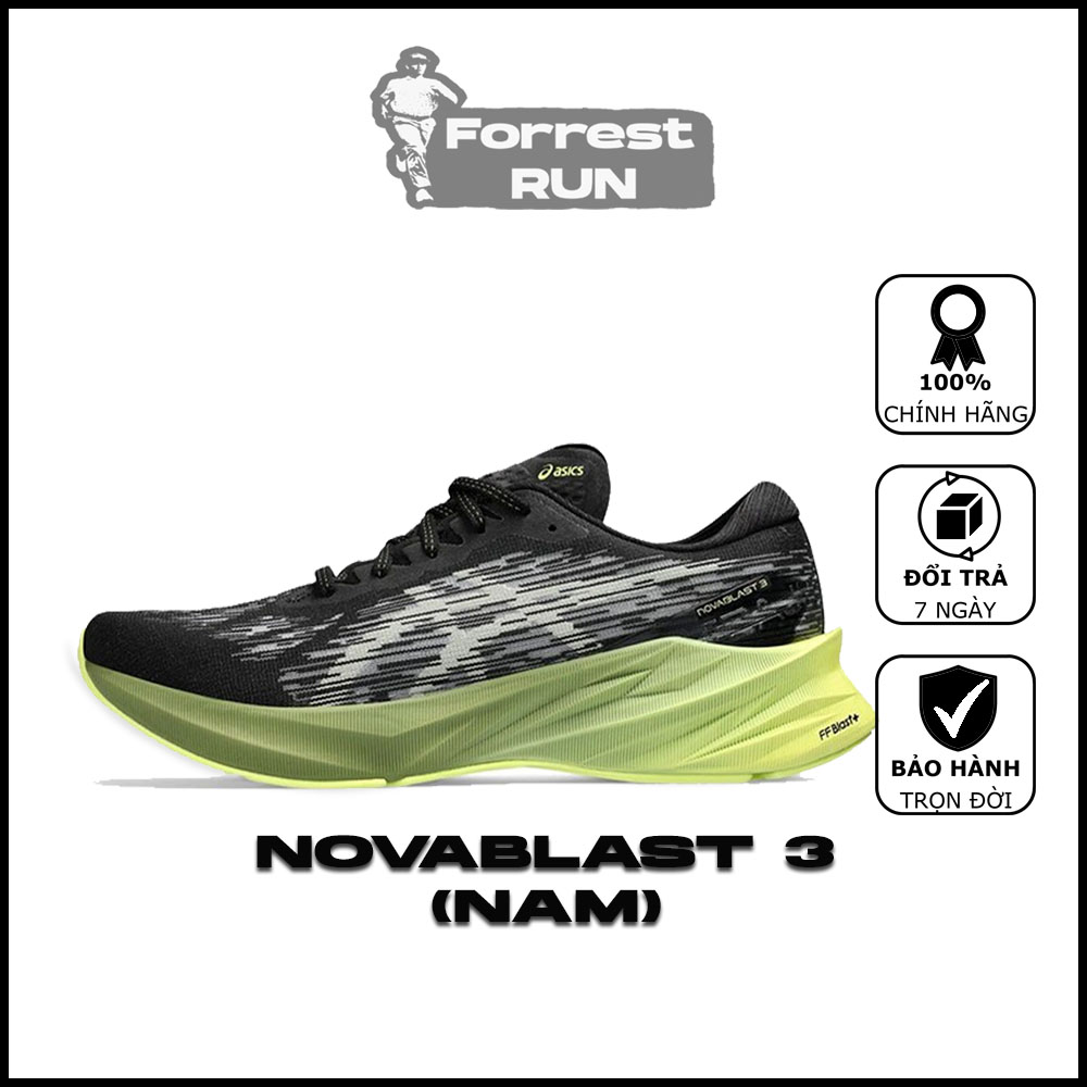 Asics Novablast 3 giày chạy bộ nam 1011B458-005