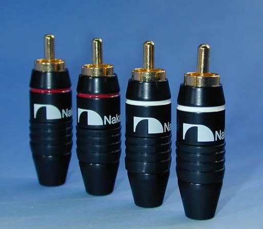 Bộ 4 đầu hàn jack av / rca / hoa sen nakamichi