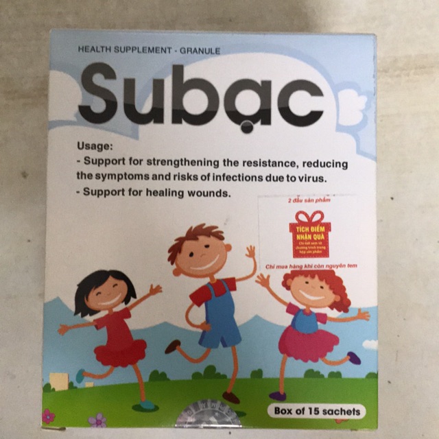 Su bạc hộp 15 gói cốm