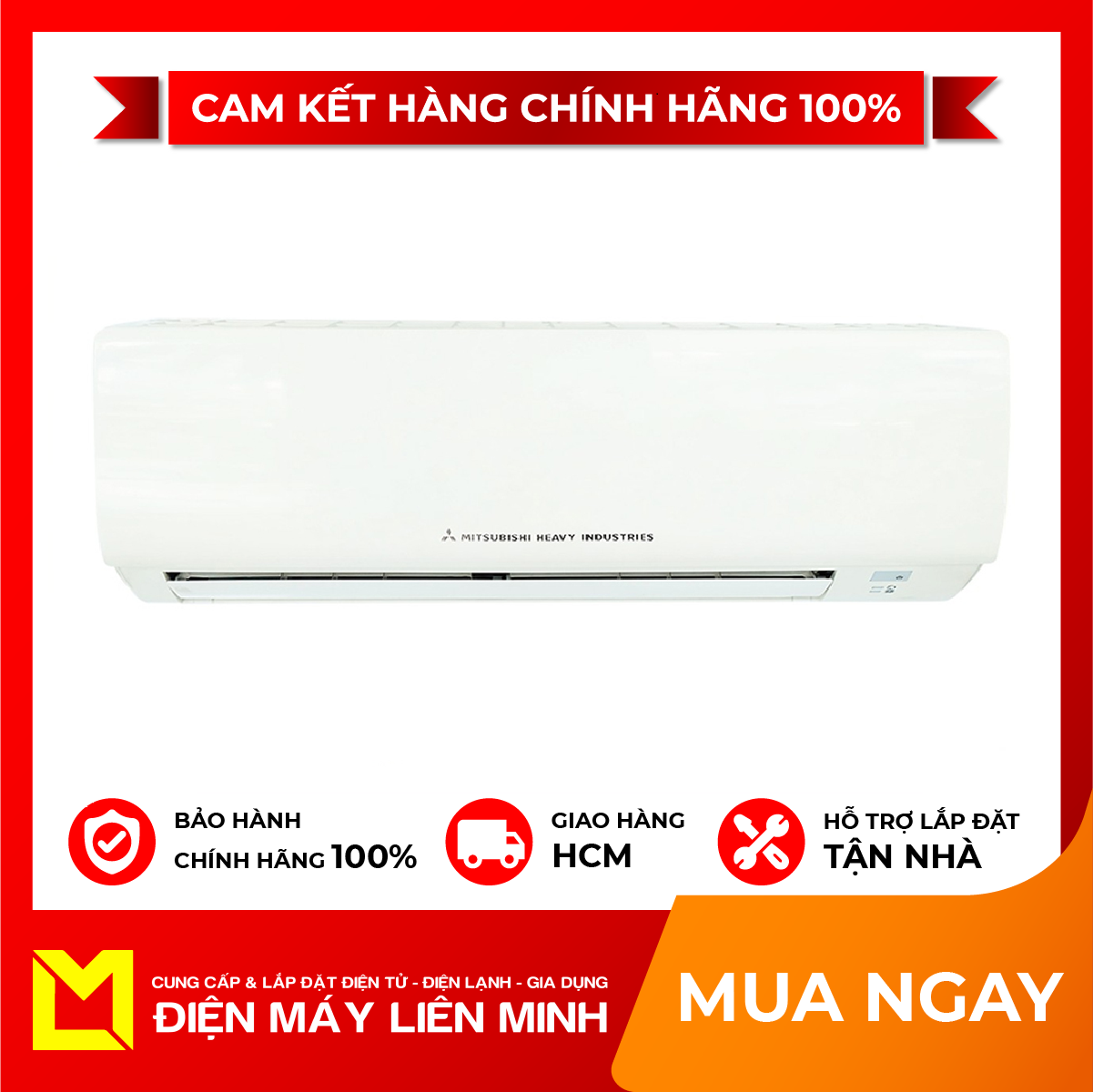 Máy lạnh mitsubishi 1.5 hp srk12ct-s5 - miễn phí vận chuyển hcm giao hàng trong ngày