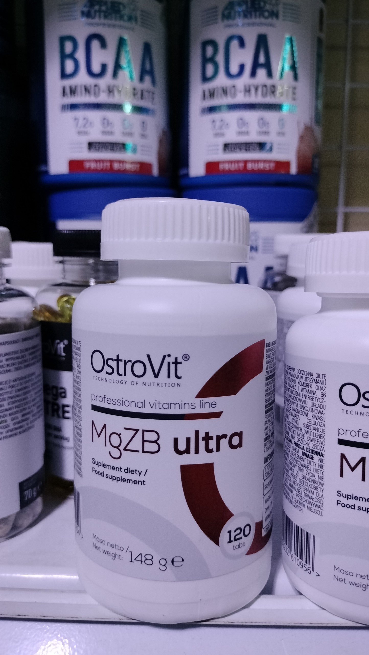 Ostrovit ZMA - MgZB Ultra 120 viên - Bổ sung Kẽm Magie vitamin B6