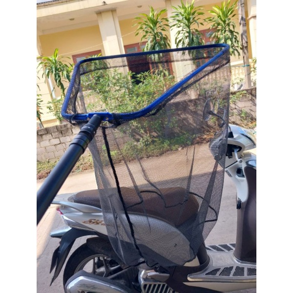 Vợt săn hàng gọng xanh đỏ gấp gọn 45cm, 50cm