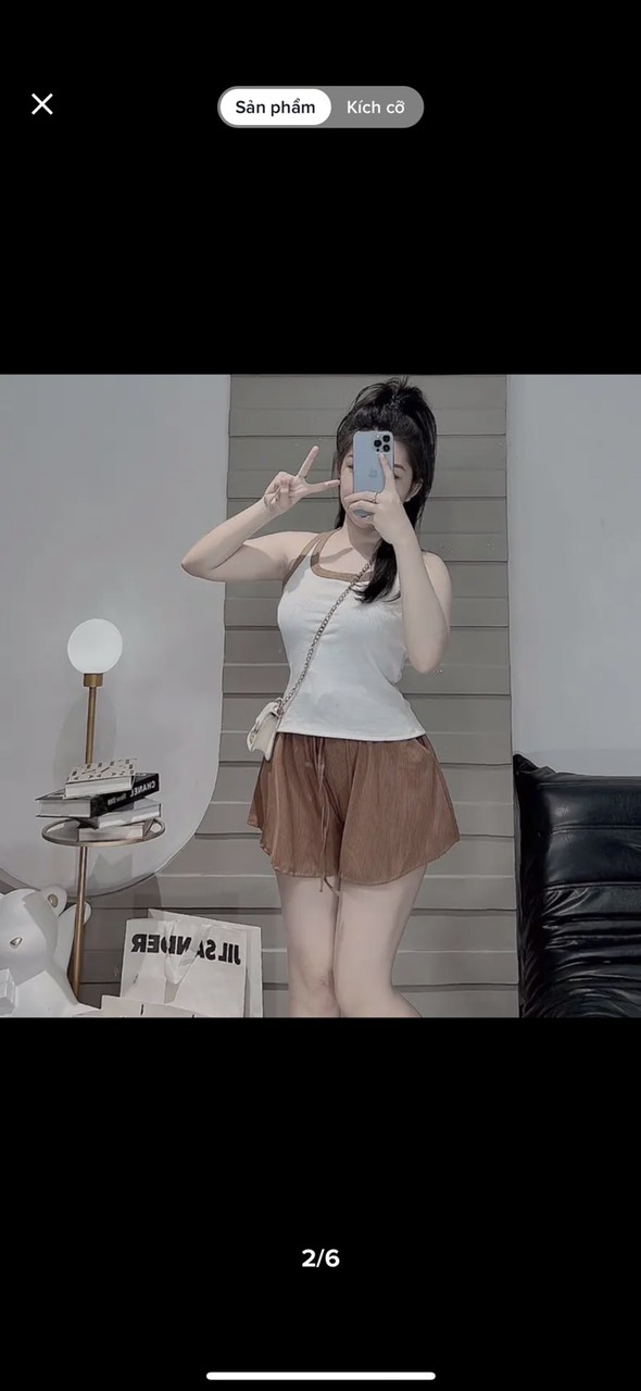 Set bộ thun gân đùi kèm áo mặc nhà dễ thương