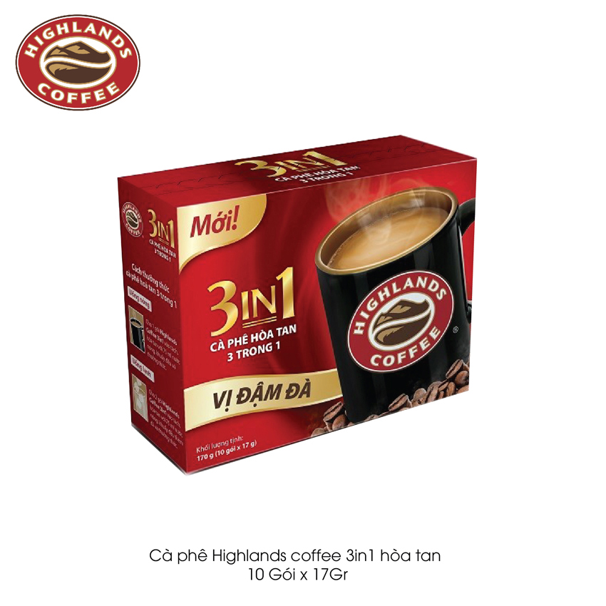 Cà phê sữa hòa tan 3in1 Highlands Coffee