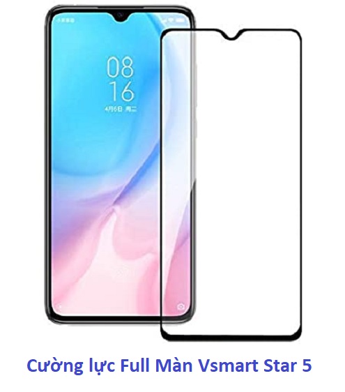 Kính cường lực Vsmart Star 5 (Full Màn, Full Keo)