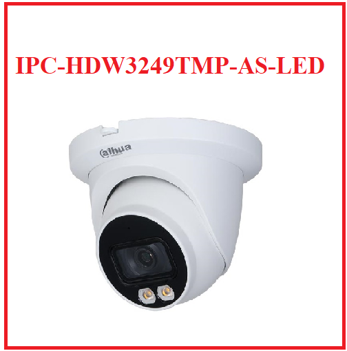 Camera IP Dome 2.0 Megapixel DAHUA DH-IPC-HDW3249TMP-AS-LED