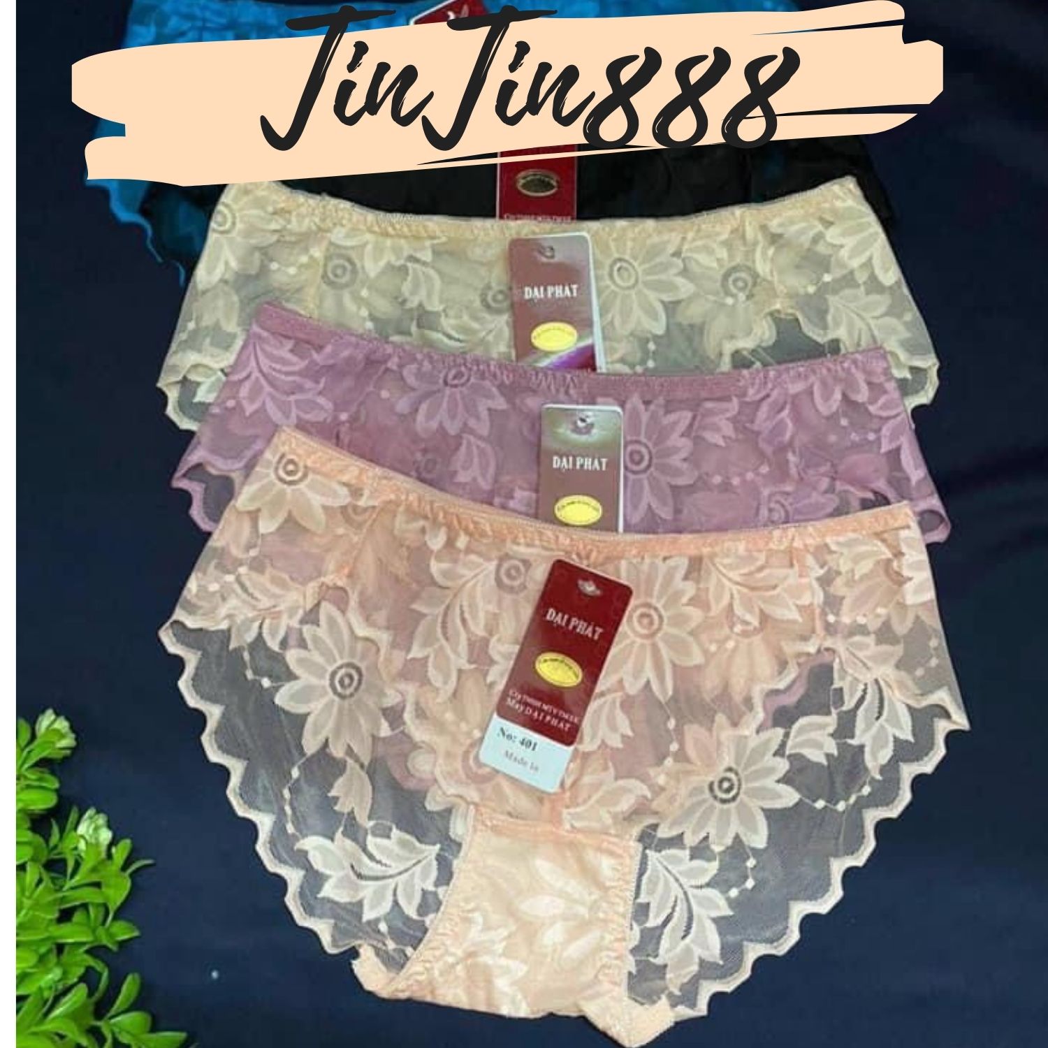Quần lót nữ ren sexy ❤️ Bộ 5 Quần chíp nữ ren Việt Nam ❤️ Quần lót của nữ sexy quyễn rũ xuyên thấu kháng khuẩn không lộ viền mềm mại co dãn nhiều - Quần sịp nữ học sinh - TinTin888