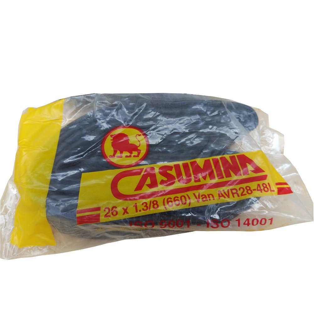 Săm, ruột xe đạp phổ thông 26inch, 26x1 3/8 chính hãng casumina
